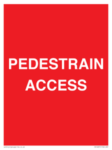 PEDESTRAIN ACCESS